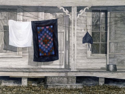 Framed Contrast of Values Print