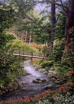 Framed Crossings Print