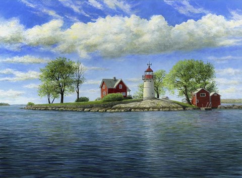 Framed Crossover Light Print