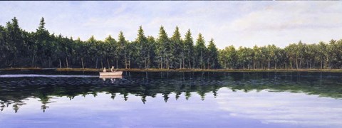 Framed Days Adrift Like Clouds Print