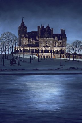 Framed Embers in the Night Print