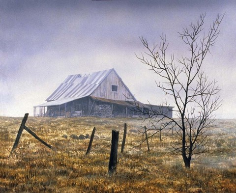 Framed Ground Fog Print