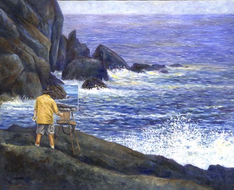 Framed Impressionism Paradox Print