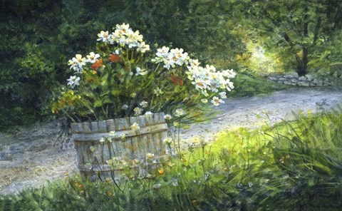 Framed Novelty Flowers Print