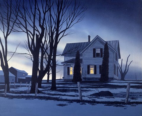 Framed November Twilight Print