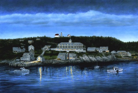 Framed View From Manana Print