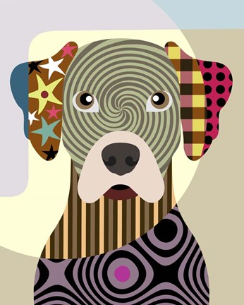 Framed Rhodesian Ridgeback Print