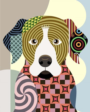 Framed Rottweiler Print