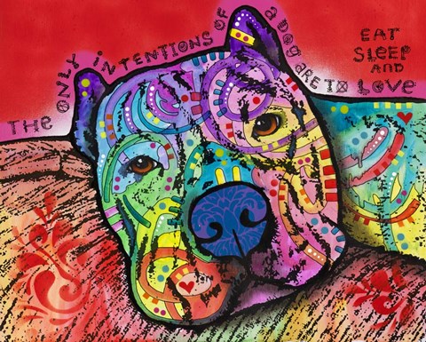 Framed Intentions Print