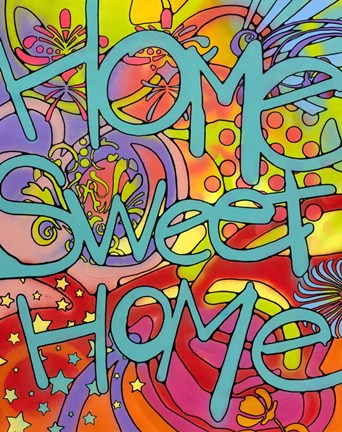 Framed Home Sweet Home Print