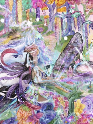 Framed Sounds Of Nature Print