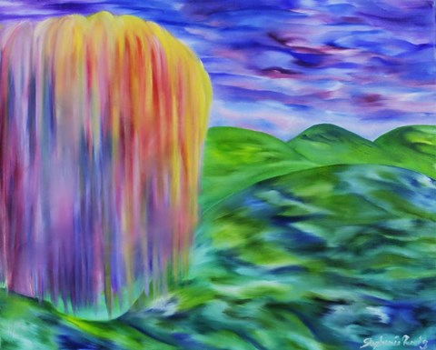 Framed Willow Tree Print