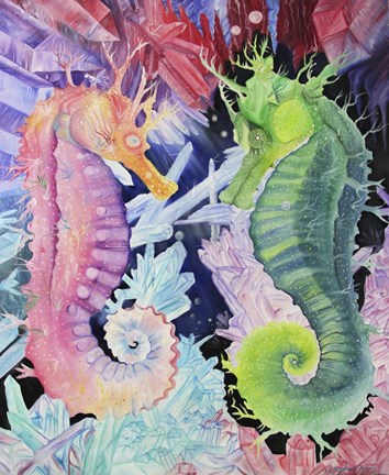 Framed Crystal Caves Print