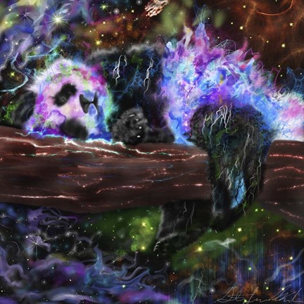 Framed Panda Lust Print