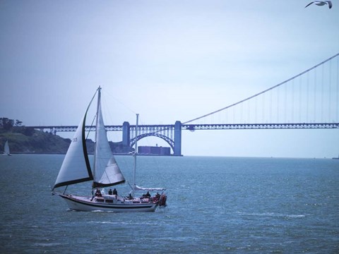 Framed Sailboat Print