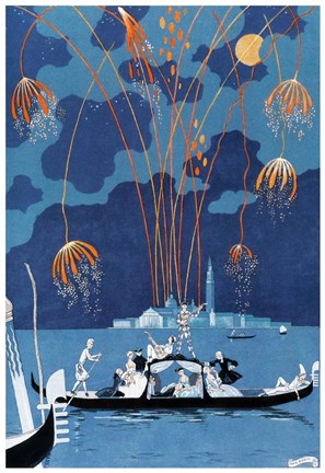 Framed Barbier 4 Print