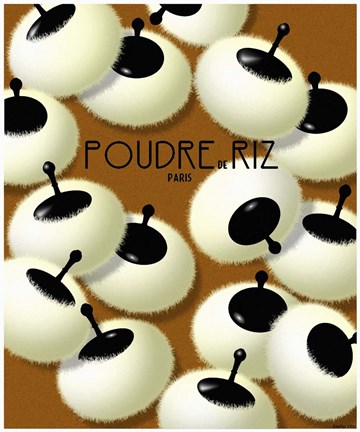 Framed Poudre de Riz Print