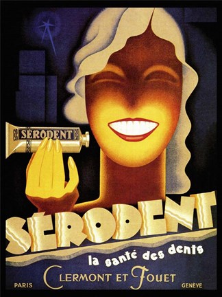 Framed Serodent Print