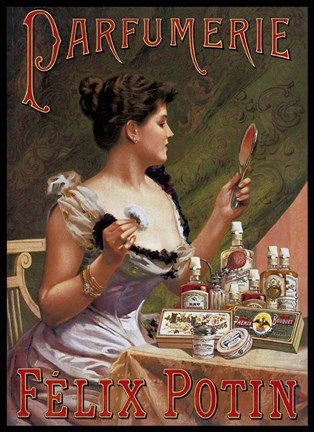 Framed Parfumerie Felix Potin Print