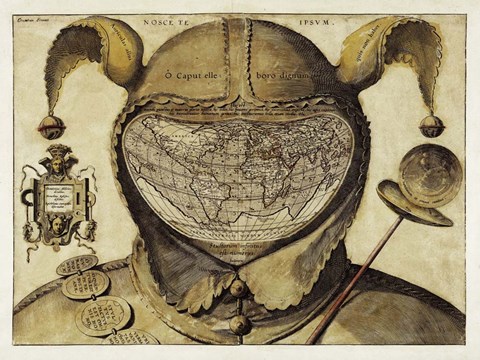 Framed Fou Monde Print