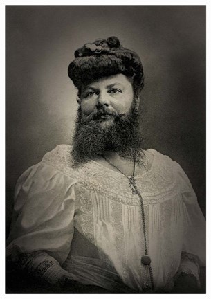 Framed Mme Delait 1905 Print