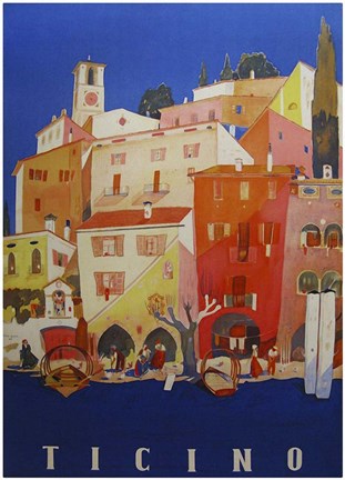 Framed Ticino Print