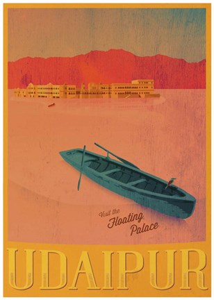 Framed Udaipur Print