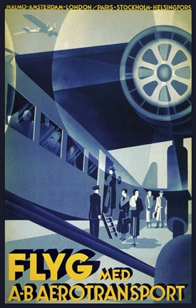 Framed FLYG Med Print