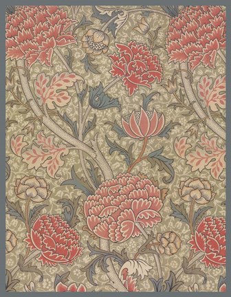 Framed Vintage Floral 2 Print