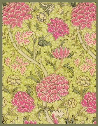 Framed Vintage Floral 8 Print