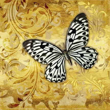 Framed Gilded Garden Print