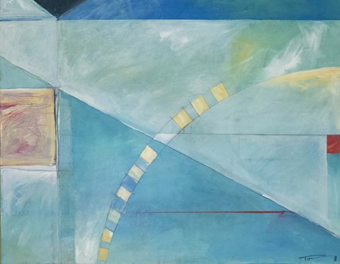 Framed Ascension Abstract Print