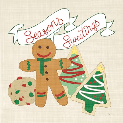 Framed Seasons Sweetings IV v2 Dark Print