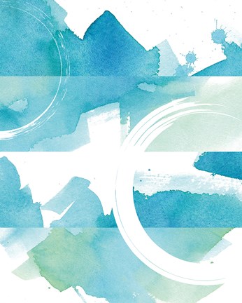 Framed Coastal Feel II Print