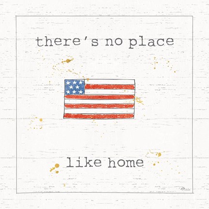 Framed USA Cuties I Shiplap Print