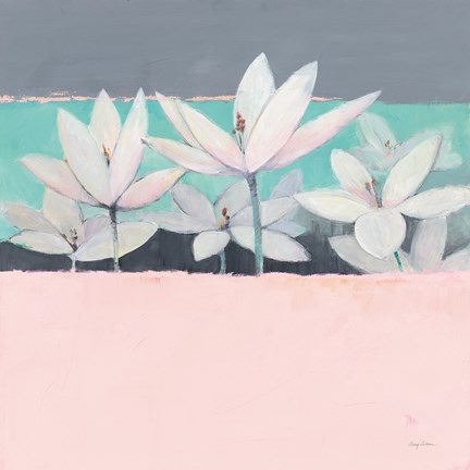 Framed Field Day Dusty Pink Print