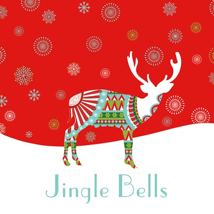 Framed Mod Holiday III Print