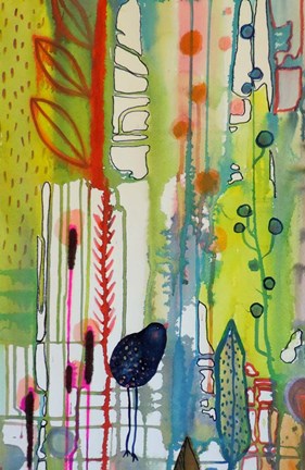 Framed La Traverse Cell Print