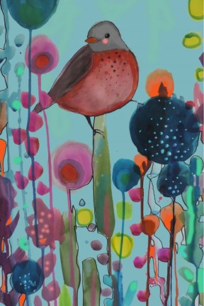 Framed Le Parfum Print