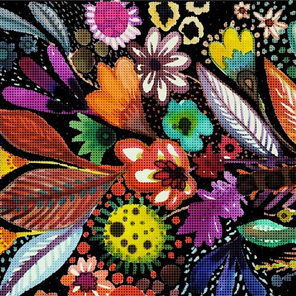 Framed Eclosion Black Linen Print