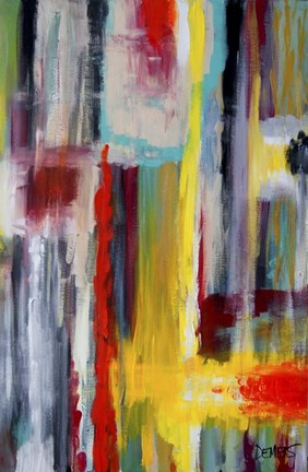 Framed Terres Communes Print