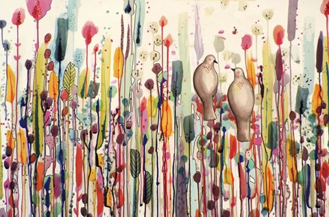 Framed L&#39;un Pour L&#39;autre Print