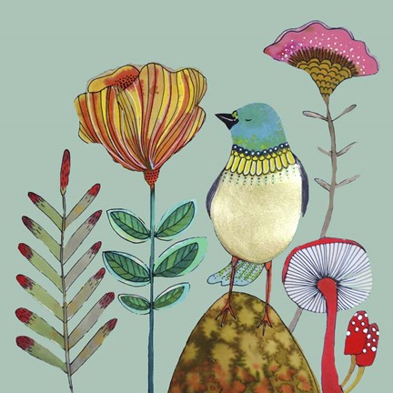 Framed My Heart Of Gold Print