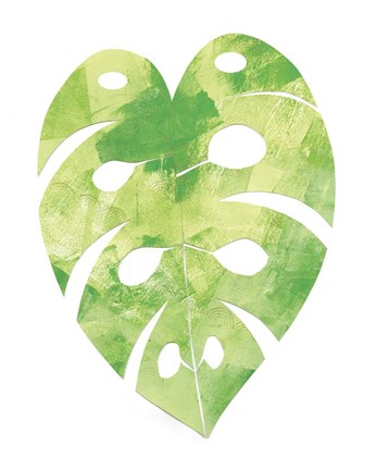 Framed Palm Leaf 2 Print