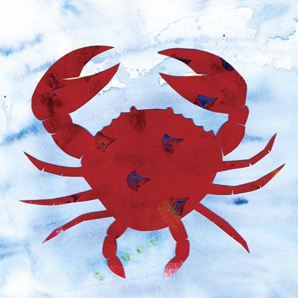 Framed Crab Print