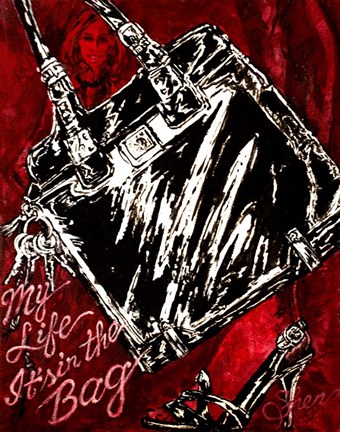 Framed My Life It&#39;s In The Bag Print