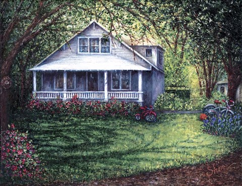 Framed Remembering Summer Days Print