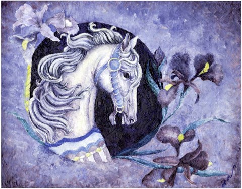 Framed Carrousel Dreams Print