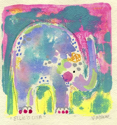 Framed Ellie'O Lisa Print