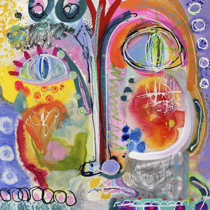 Framed I Believe In Love At First Sight Print